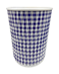 NEW! Blue Gingham Groove Cups
