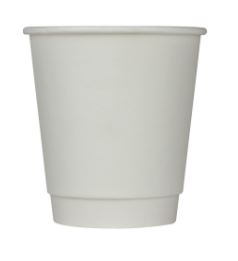 Paper Cup Hot Double Wall White - Yumico