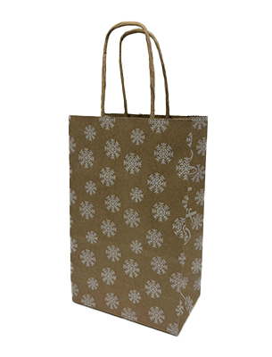 Paper Bags - Snowflake Design *HOLIDAY DESIGN*