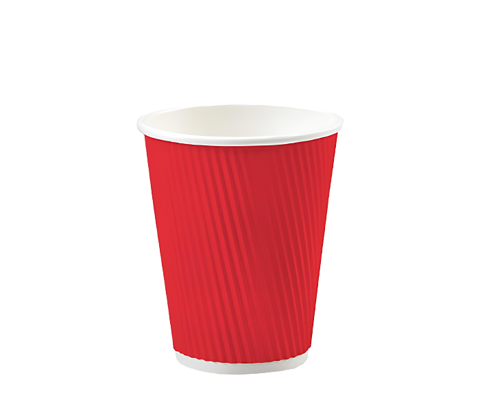 Scarlet Red Groove Cups