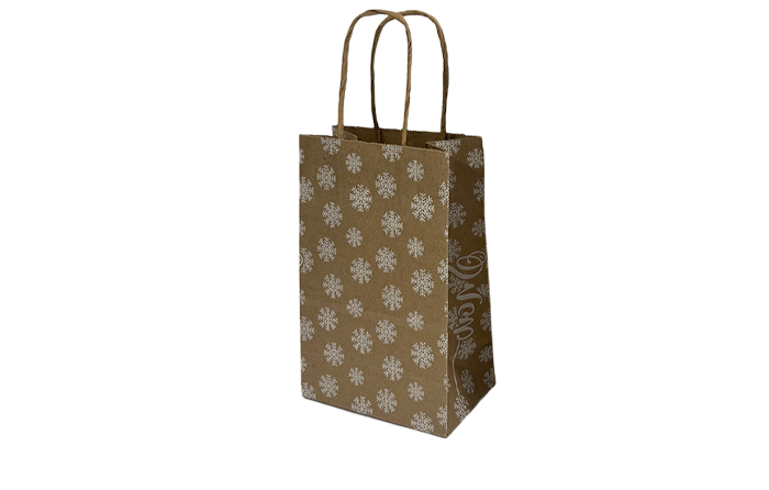 Paper Bags - Snowflake Design *HOLIDAY DESIGN*