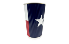 Texas Flag Groove Cups *LIMITED TIME*