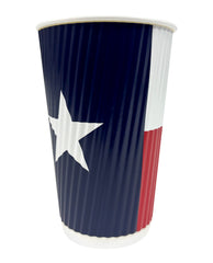 Texas Flag Groove Cups *LIMITED TIME*