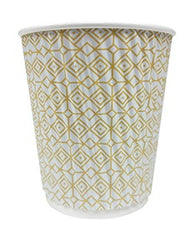 NEW! Yellow Diamonds Groove Cups