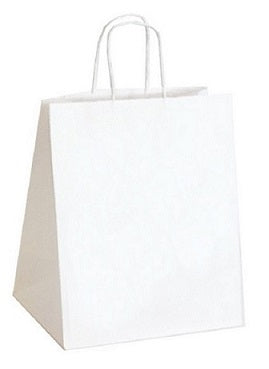 Stock Paper Bags - White