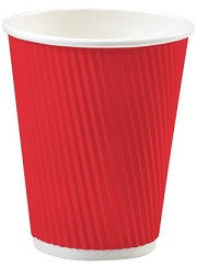Scarlet Red Groove Cups